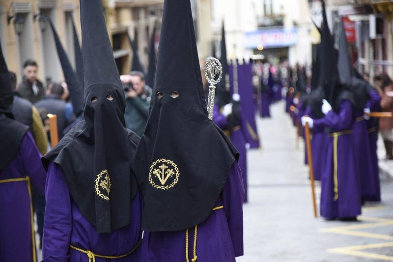 Crucifixión en la Semana Santa de Málaga 2016