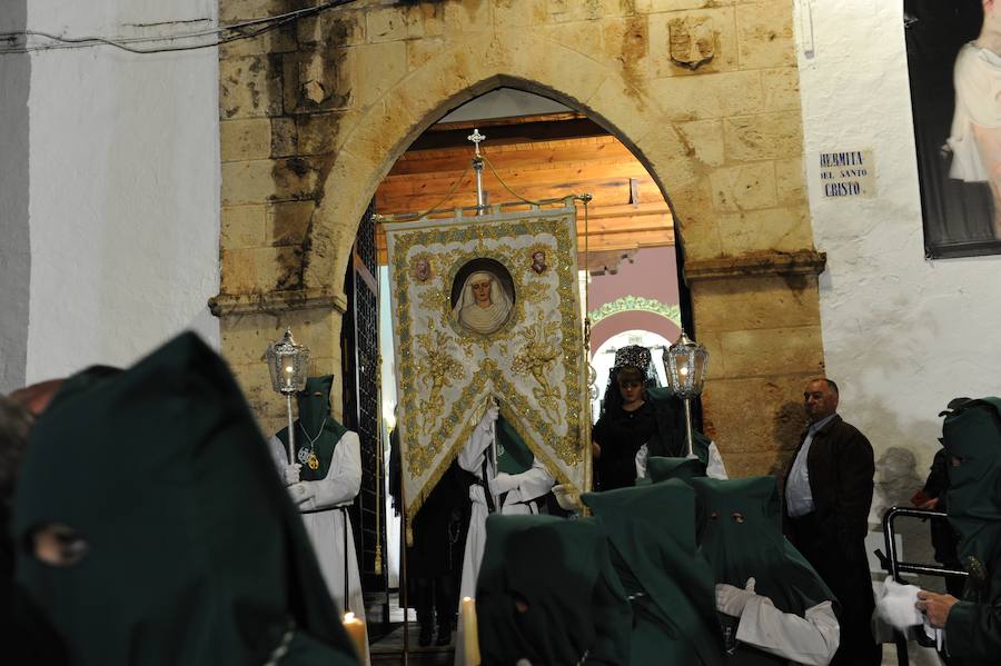 Fotos de la procesión del Cristo atado a la columna en Marbella