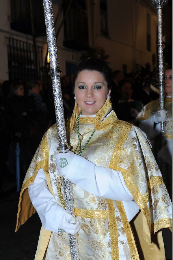 Fotos de la procesión del Cristo atado a la columna en Marbella