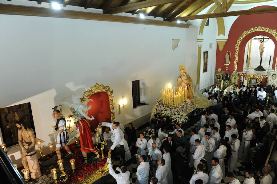 Fotos de la procesión del Cristo atado a la columna en Marbella