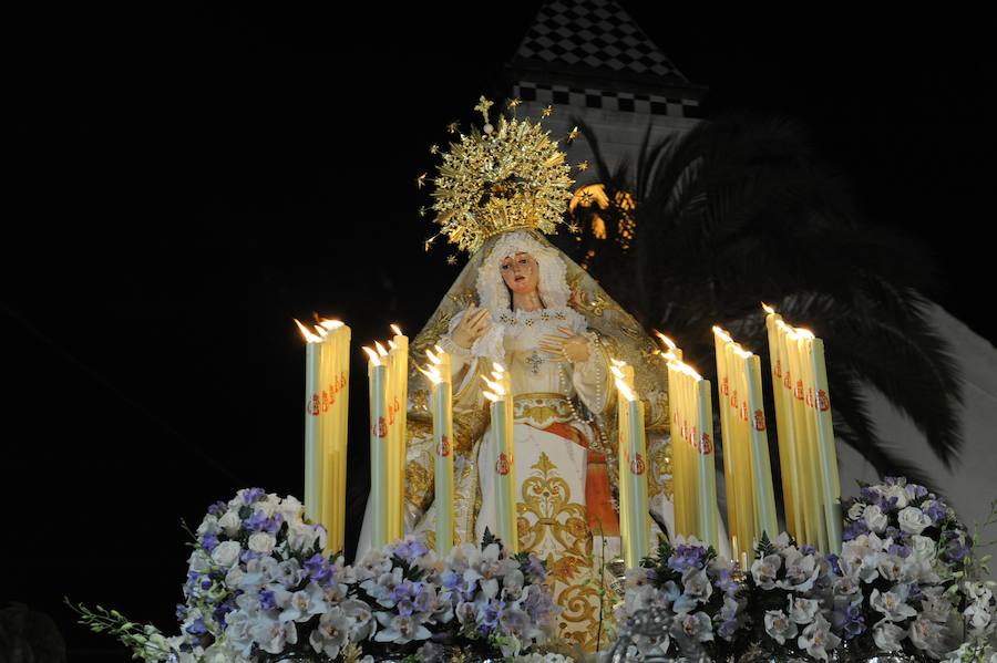 Fotos de la procesión del Cristo atado a la columna en Marbella