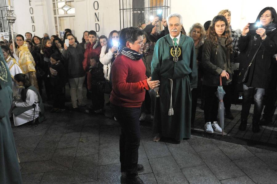 Fotos de la procesión del Cristo atado a la columna en Marbella