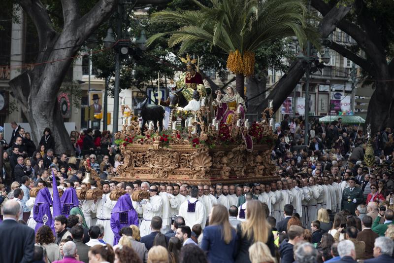 La Pollinica en la Semana Santa de Málaga 2016