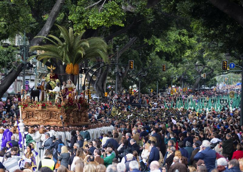 La Pollinica en la Semana Santa de Málaga 2016