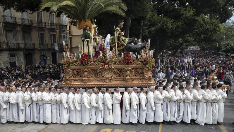 La Pollinica en la Semana Santa de Málaga 2016