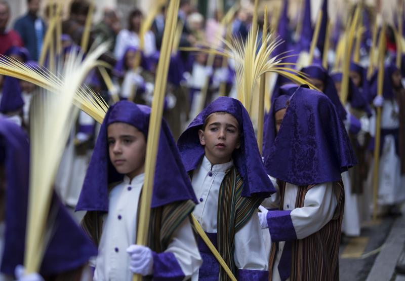 La Pollinica en la Semana Santa de Málaga 2016