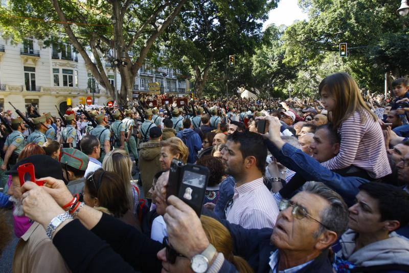 La Legión en la Semana Santa de Málaga 2016