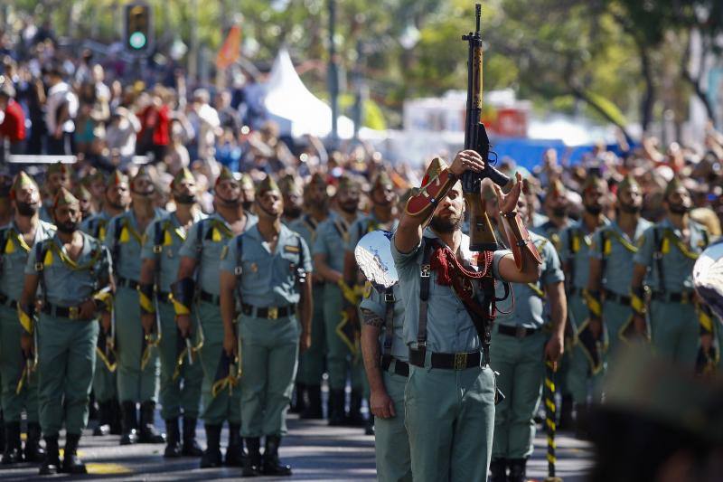 La Legión en la Semana Santa de Málaga 2016