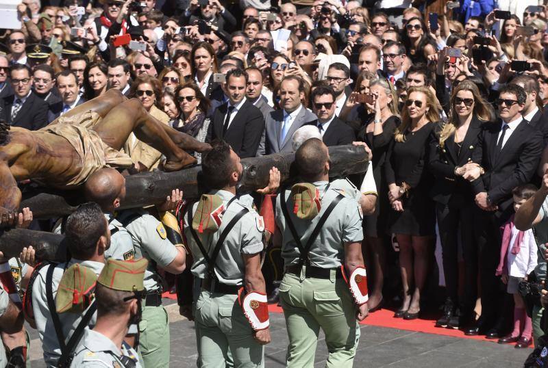 La Legión en el traslado de Mena