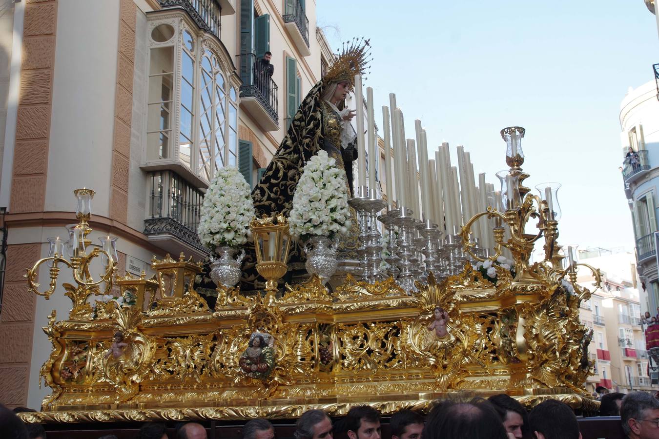 Viñeros, en procesión por Málaga