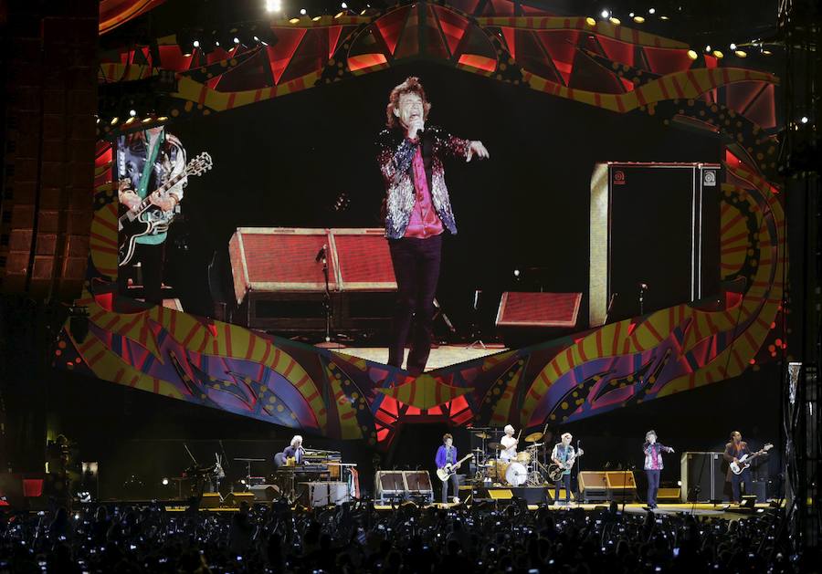 Así fue el histórico concierto de los Rolling Stones en Cuba