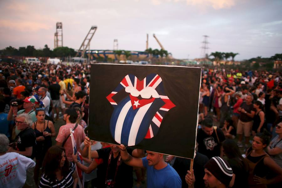 Así fue el histórico concierto de los Rolling Stones en Cuba