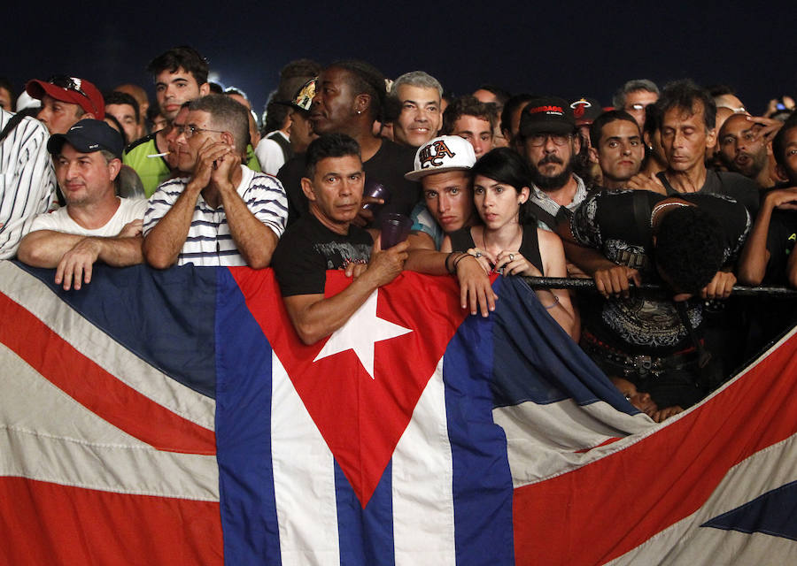 Así fue el histórico concierto de los Rolling Stones en Cuba