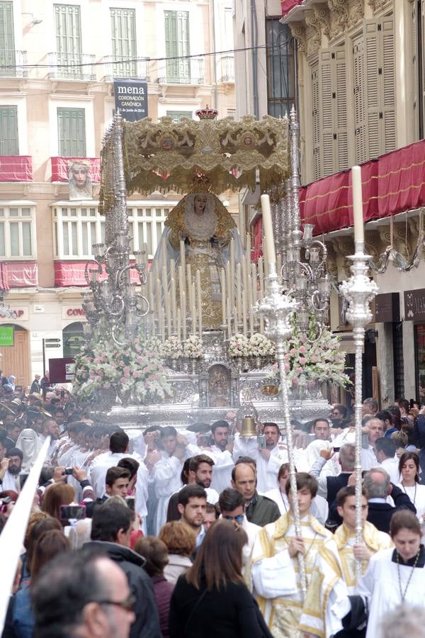 El Resucitado, en procesión en Málaga