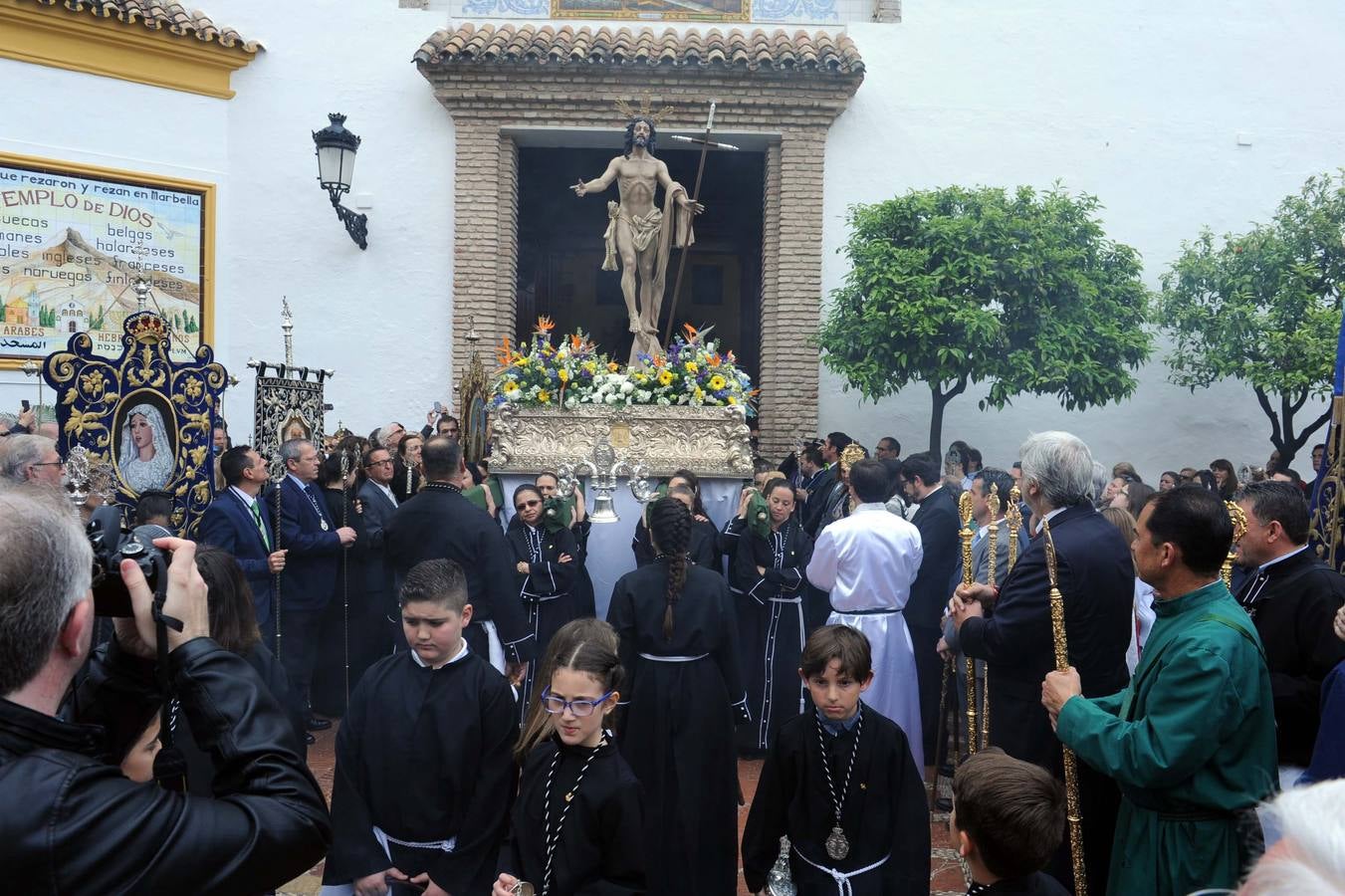 La procesión del Resucitado de Marbella, en fotos