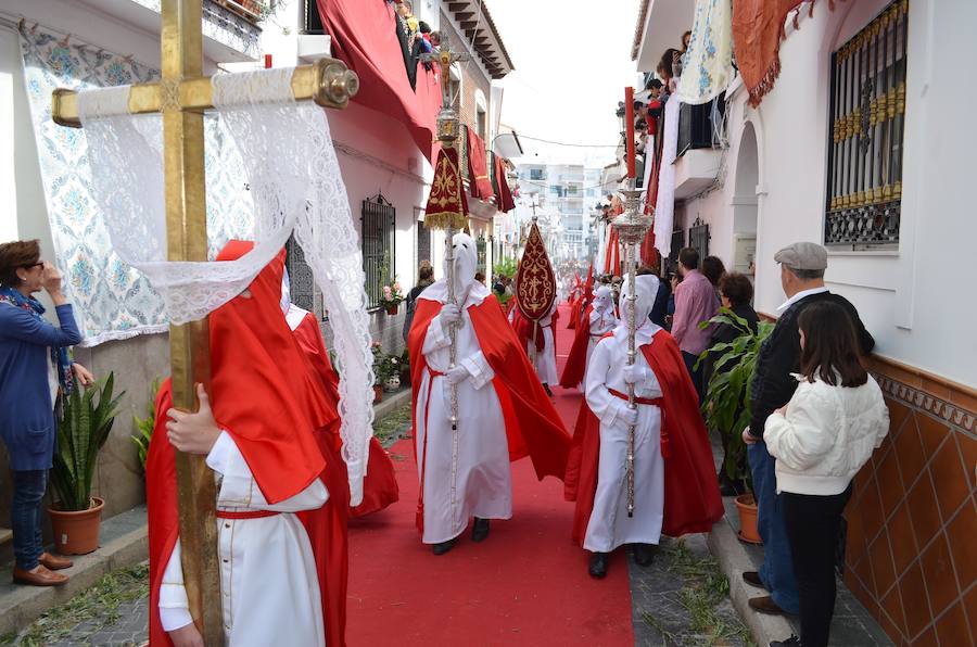 Así ha sido la procesión del Resucitado en Nerja