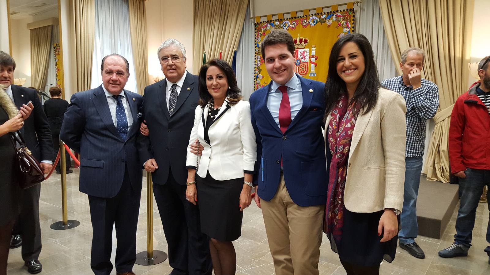 J. Carlos Fuertes, José Godino, M. José Gómez, Carlos F. y Jesica Naranjo.