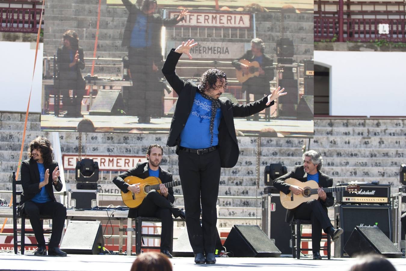 Sara Baras y Javier Ojeda en el festival benéfico VerbeRett