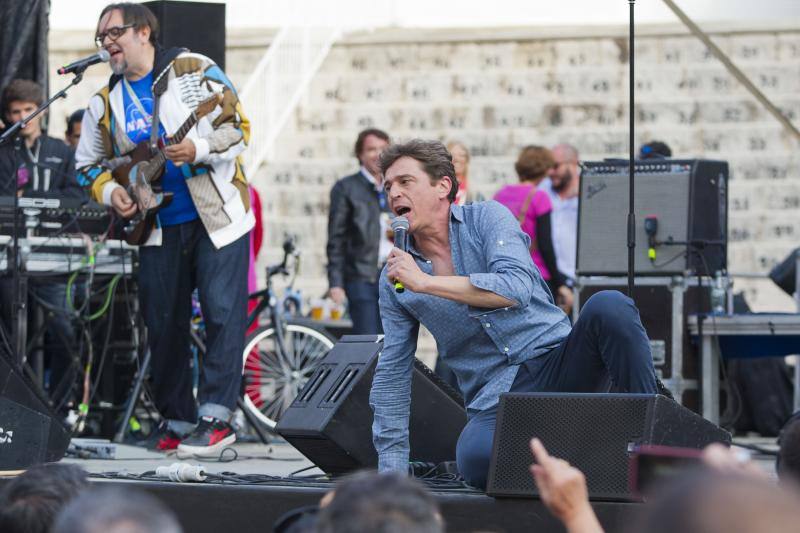 Sara Baras y Javier Ojeda en el festival benéfico VerbeRett