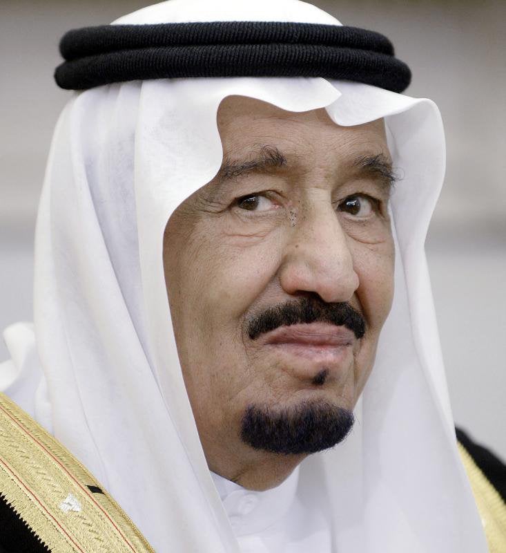 Salmán bin Abdulaziz, rey de Arabia Saudí.