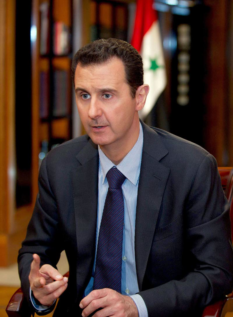 Bachar Al Asad, presidente de Siria.