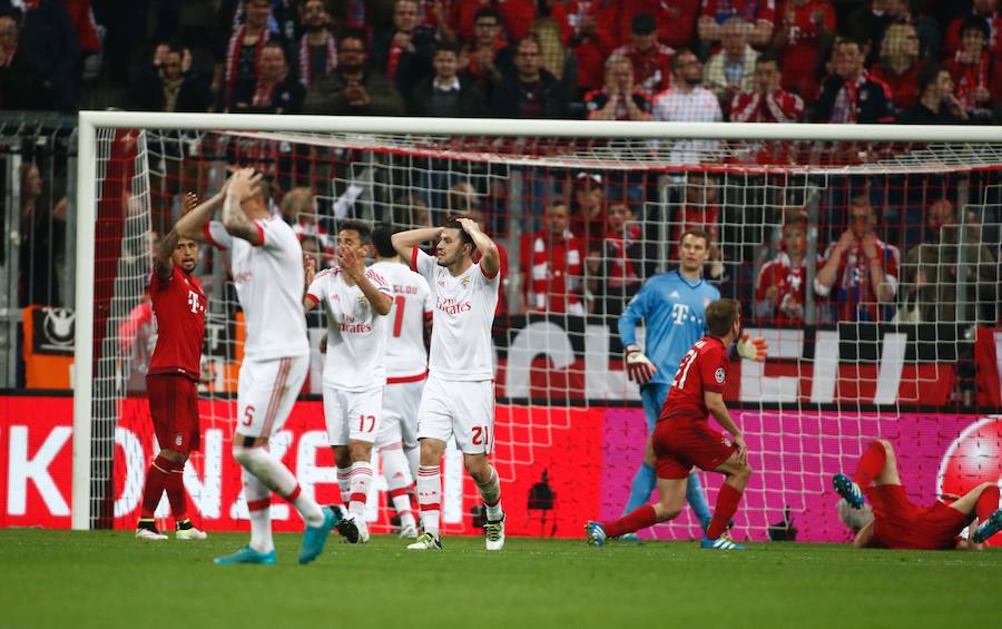 Las mejores imágenes del Bayern - Benfica