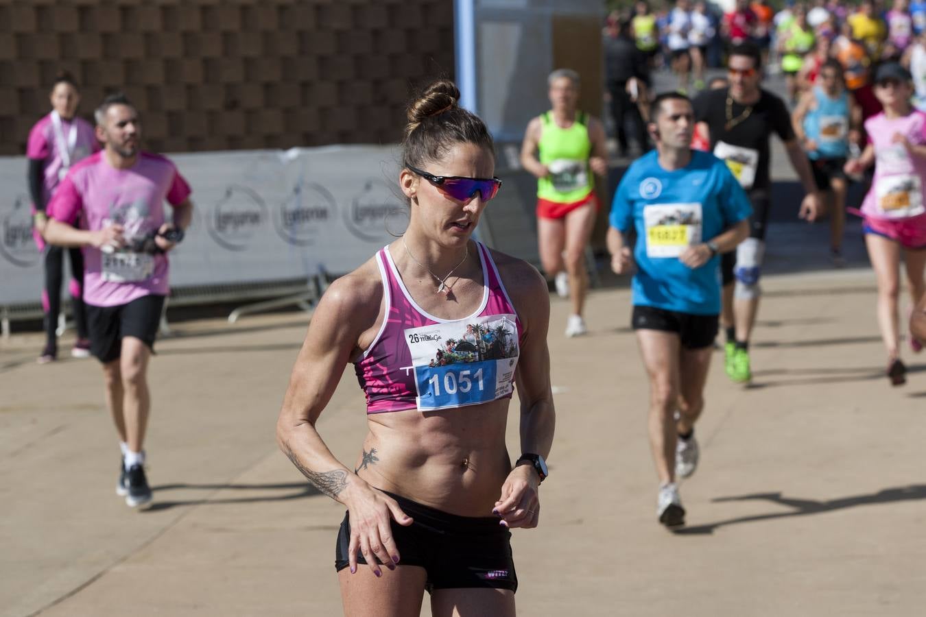 Más de 7.000 corredores participan en la Media Maratón de Málaga