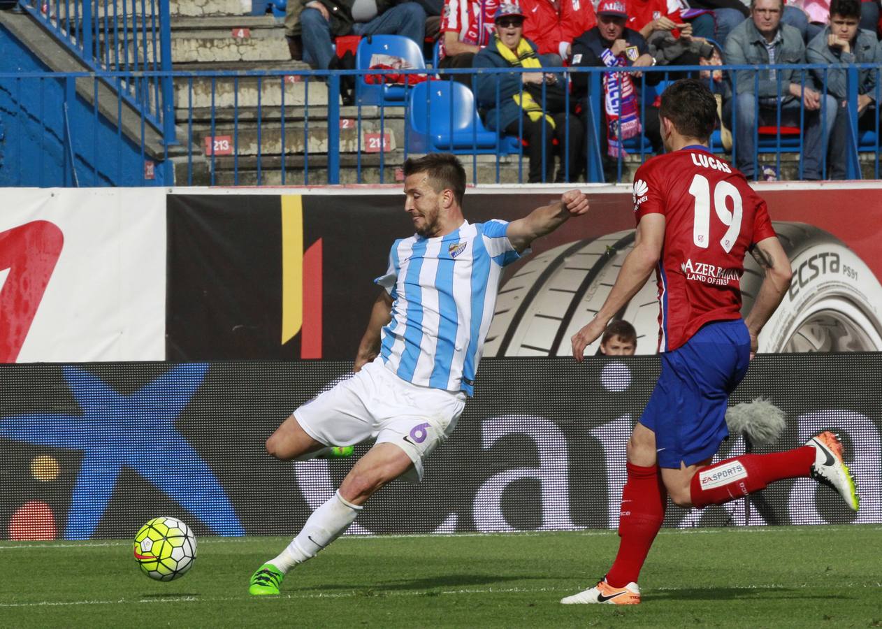 El Atlético - Málaga en imágenes