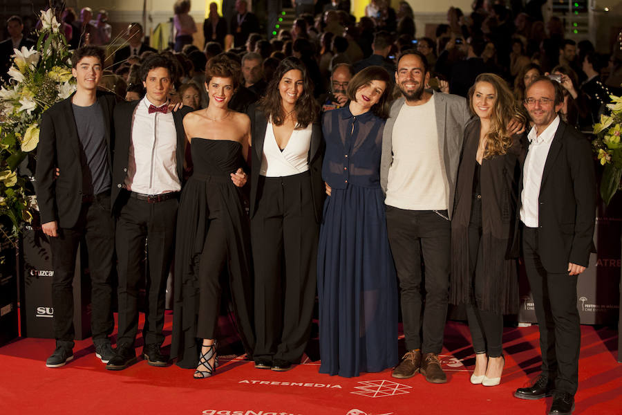 La alfombra roja del martes del Festival de Málaga