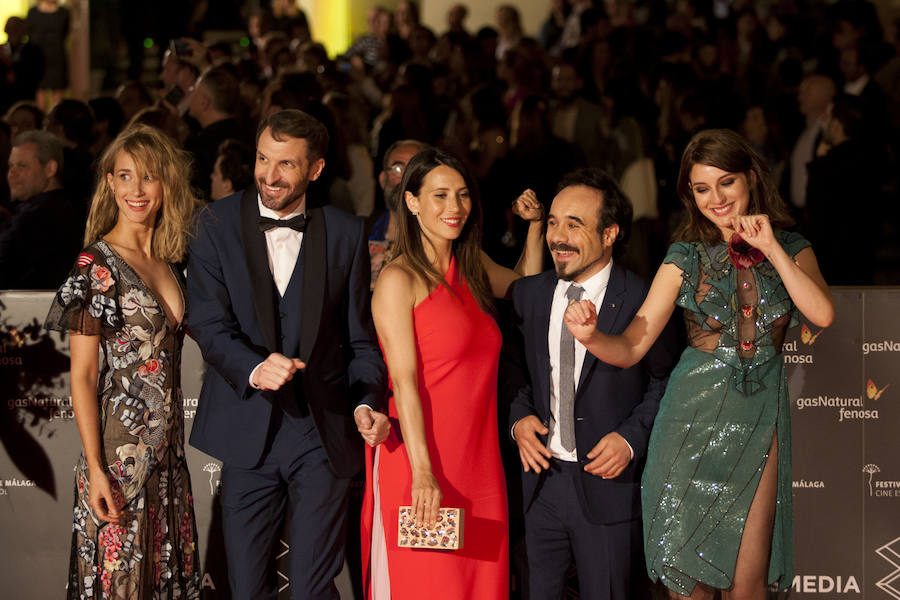 La alfombra roja del martes del Festival de Málaga