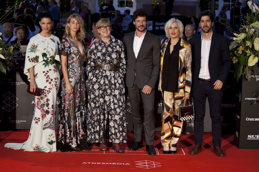 La alfombra roja del martes del Festival de Málaga