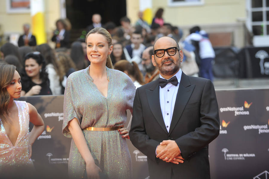 La alfombra roja del viernes en el Festival de Málaga, en imágenes