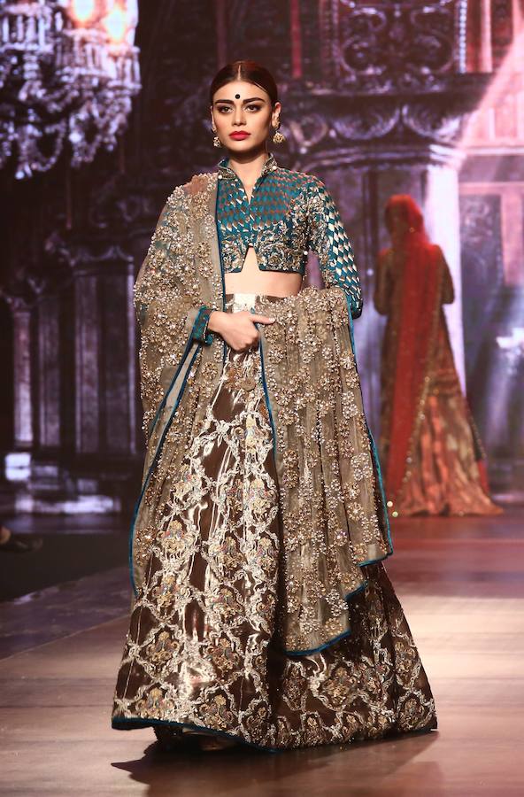 Así visten las novias en Pakistán