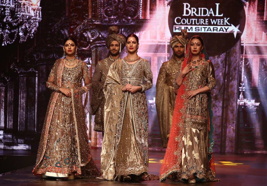 Así visten las novias en Pakistán