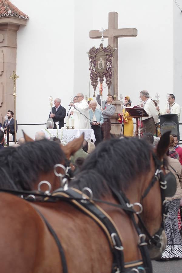 La Hermandad de Málaga parte hacia el Rocío