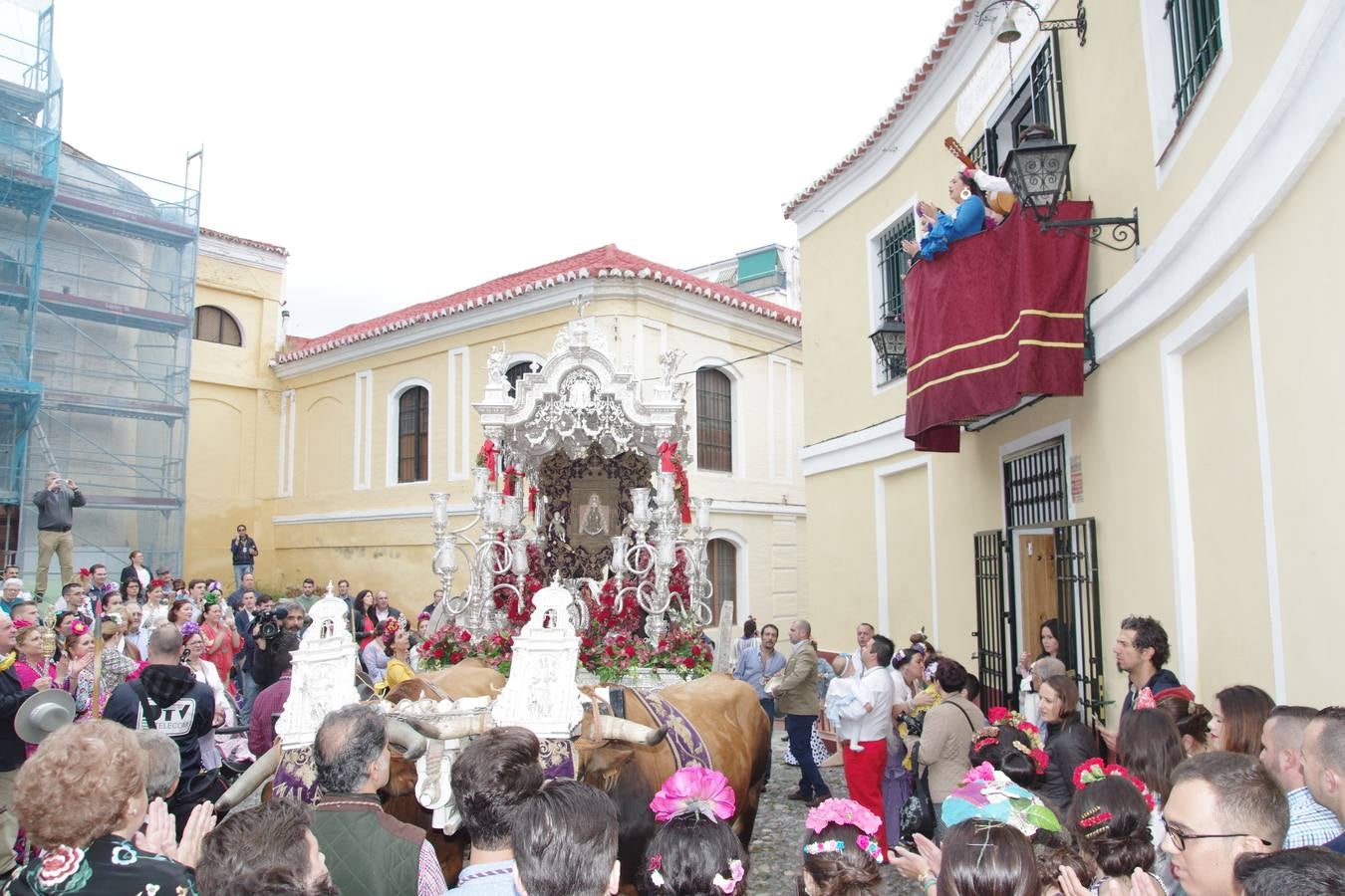 La Hermandad de Málaga parte hacia el Rocío