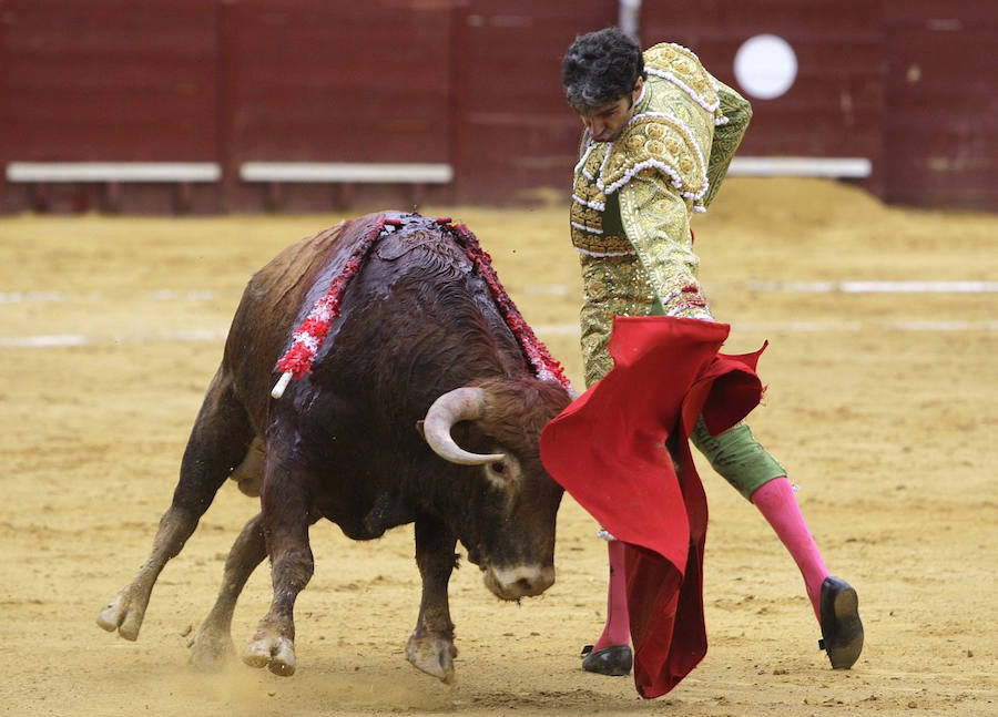 La reaparición de José Tomás en Jerez, en fotos