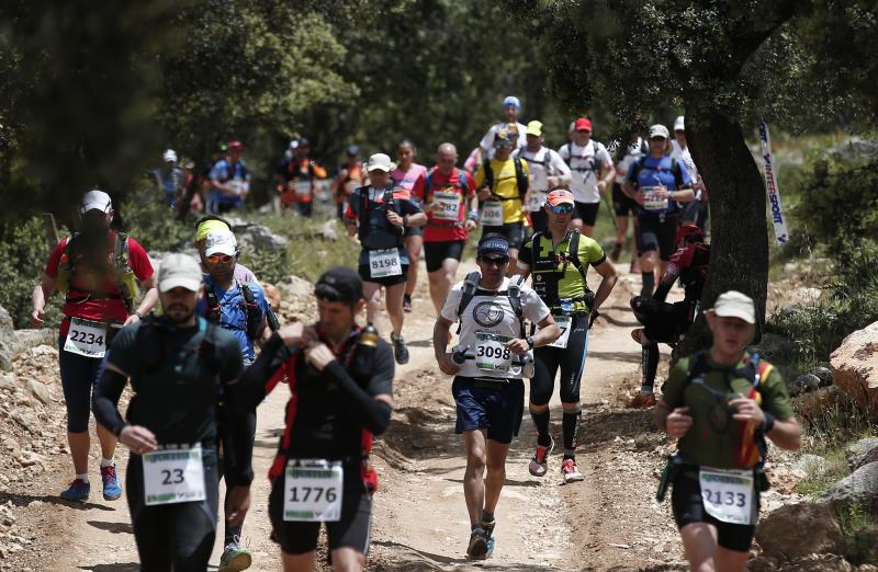 Corredores en los 101 kilómetros de Ronda