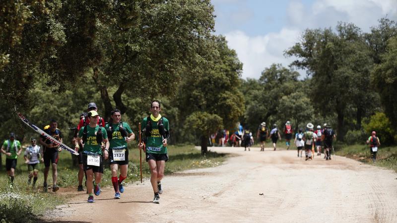 Corredores en los 101 kilómetros de Ronda