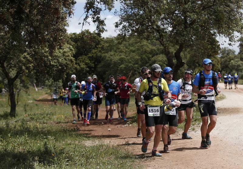 Corredores en los 101 kilómetros de Ronda