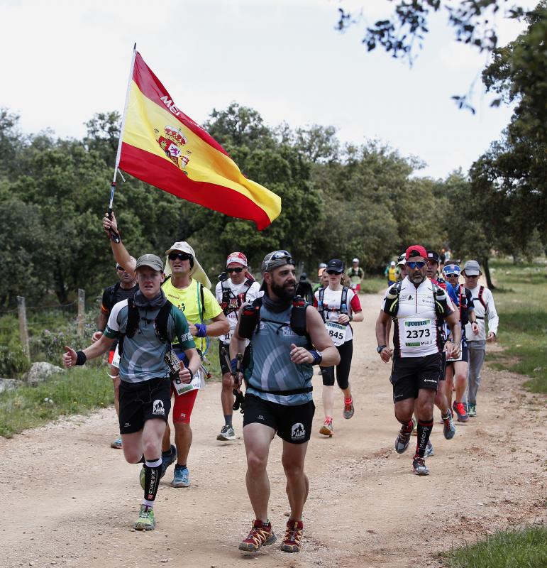 Corredores en los 101 kilómetros de Ronda