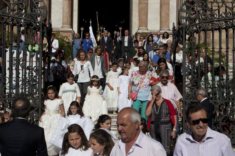 Fotos de la procesión del Corpus Christi en Málaga