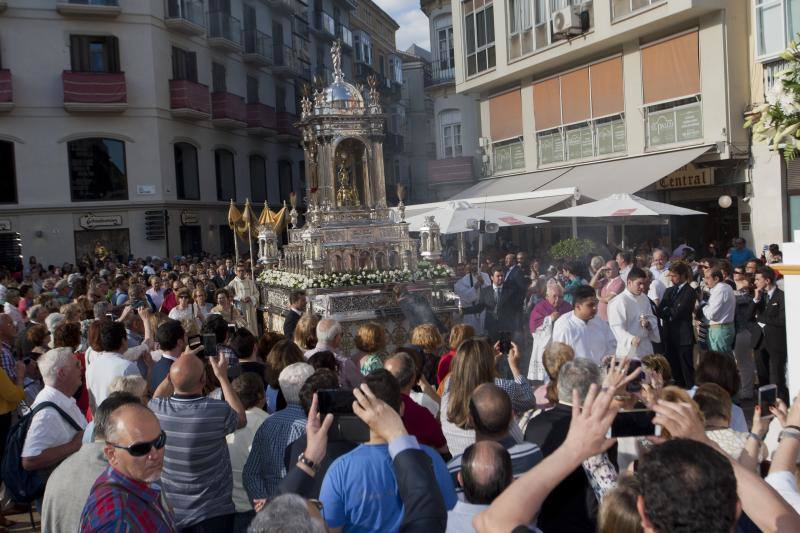 Fotos de la procesión del Corpus Christi en Málaga