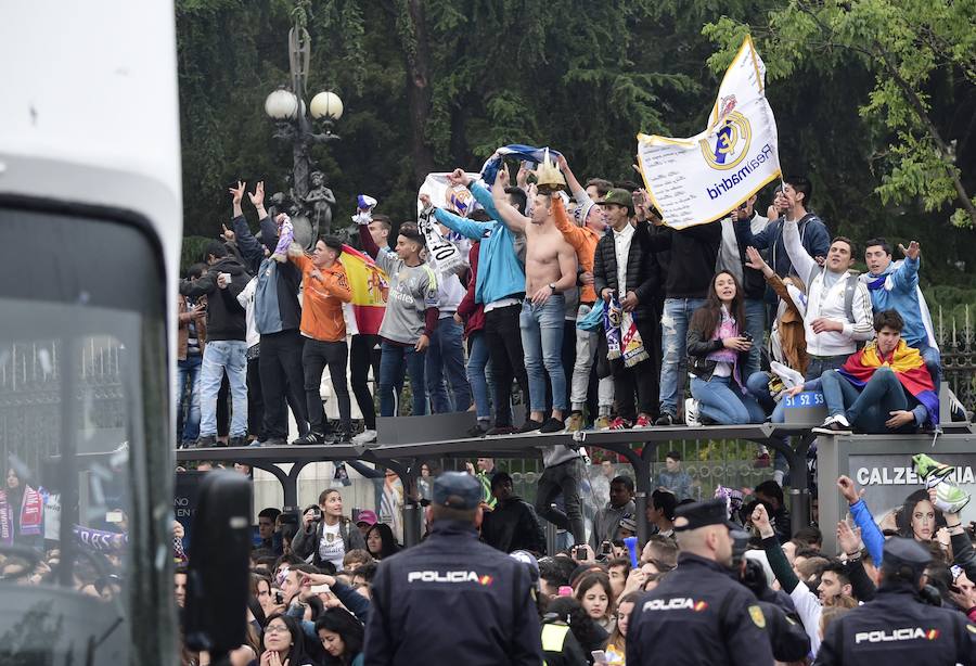 Marea blanca en La Cibeles