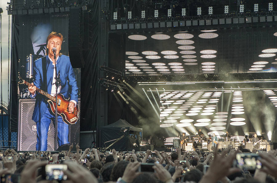 Las mejores imágenes del concierto de Paul McCartney