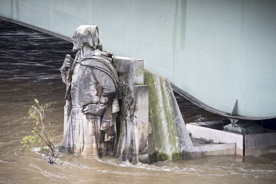 El temporal en Francia deja imágenes impactantes