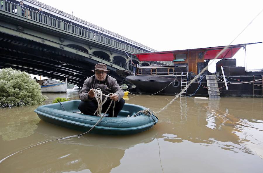 El temporal en Francia deja imágenes impactantes