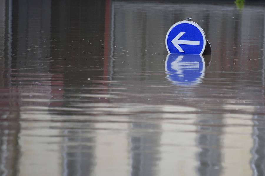 El temporal en Francia deja imágenes impactantes