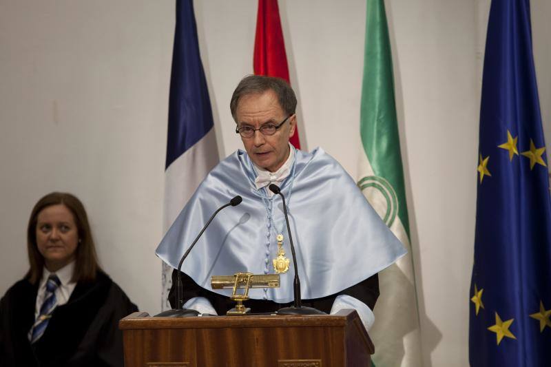 Fotos de la investidura de Antonio Soler como doctor honoris causa de la UMA