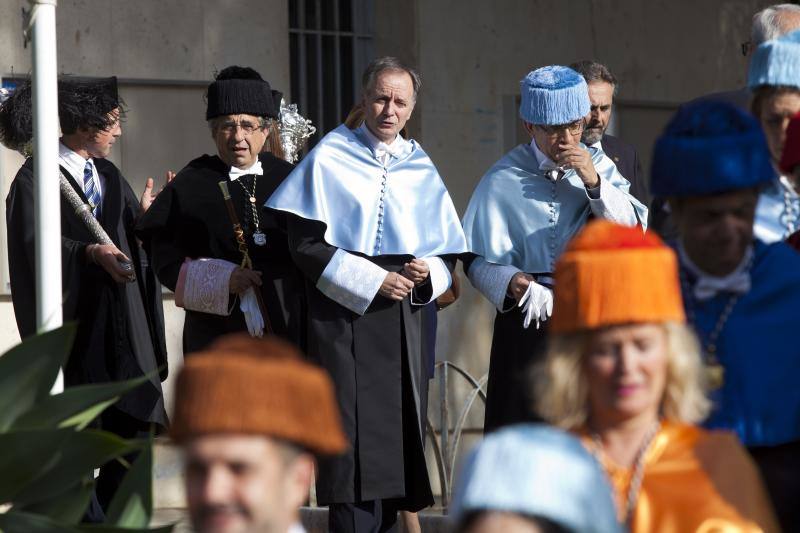 Fotos de la investidura de Antonio Soler como doctor honoris causa de la UMA
